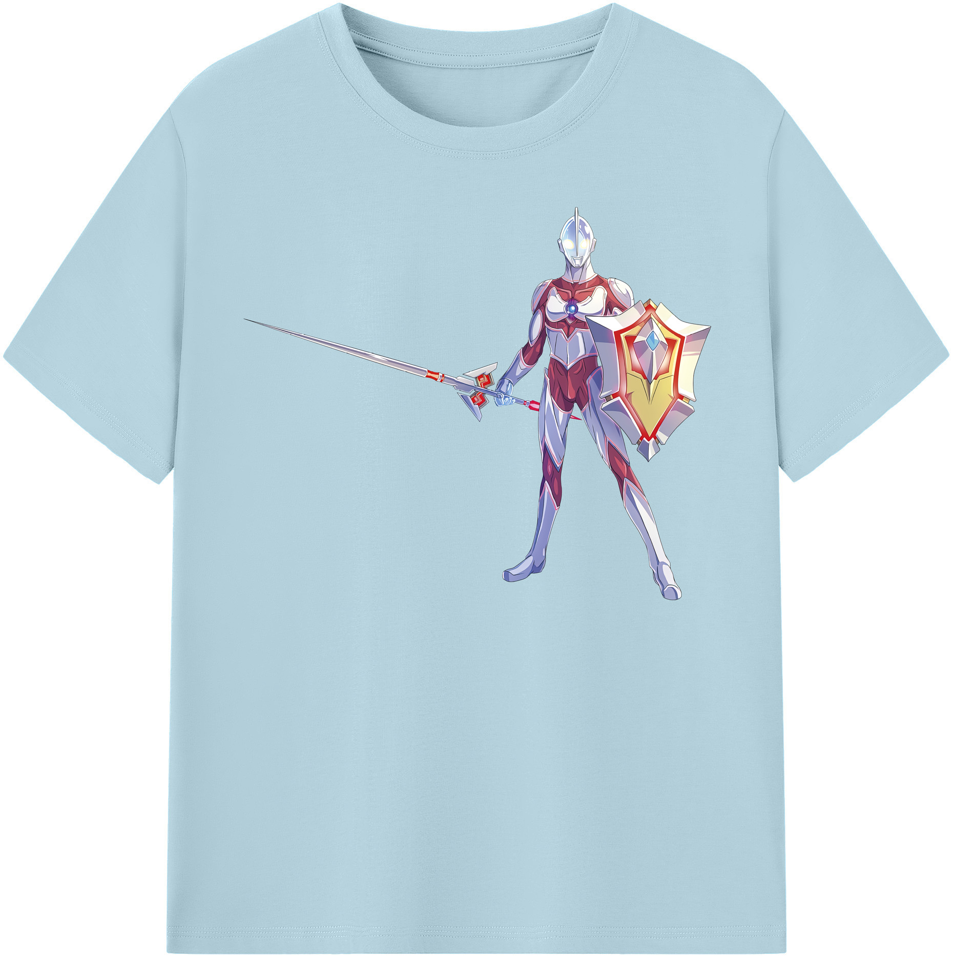 （画像用） ウルトラマン Ultraman 綿100％半袖Tシャツ（フロントプリント）